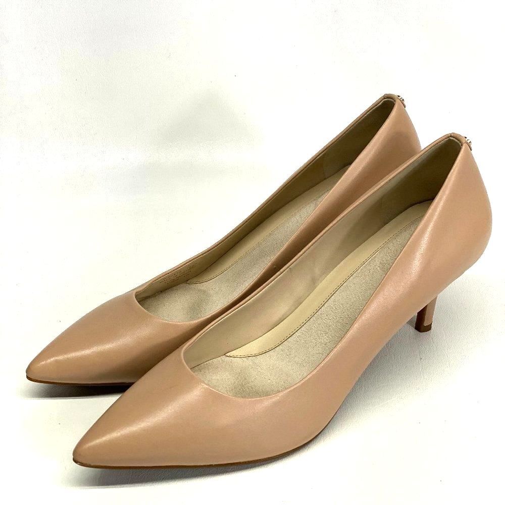 Cole Haan To Go Collection Nude Tan Pumps Heel #W20420 - size 11 B